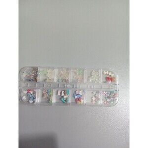 3D nail art charms Multicolored‎